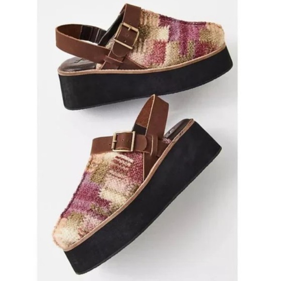 Free People Multicolor Platform Sandals - Picture 2 of 9